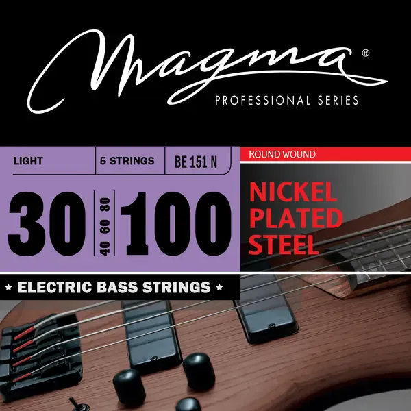 Струны для 5-струнной бас-гитары 30-100 Magma Strings BE151N