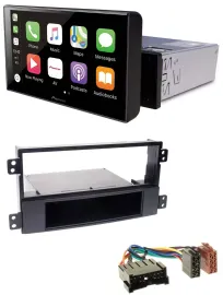 Pioneer Bluetooth MP3 DAB USB Autoradio für Hyundai Sonata NF 02-05 schwarz