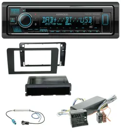 Автомагнитола для Audi A3 (2006–2012) Kenwood Bluetooth, DAB, USB, CD, MP3