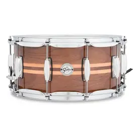 Малый барабан Gretsch Drums Silver Series Walnut Maple 14x6.5 Gloss Natural