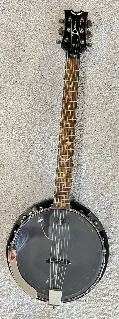 Банджо Dean Guitars BW6E BC Backwoods 6 Black Chrome