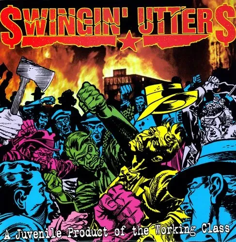 Виниловая пластинка Swingin' Utters – Juvenile Product Of Working Class (Релиз 1996)