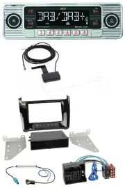 Dietz Bluetooth USB MP3 DAB Autoradio für VW Polo (ab 14) - piano-schwarz