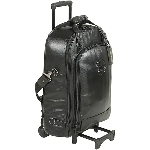 Кейс для трубы и флюгельгорна Gard Trumpet Flugelhorn Wheelie Bag 13-WBFLK Black Ultra Leather