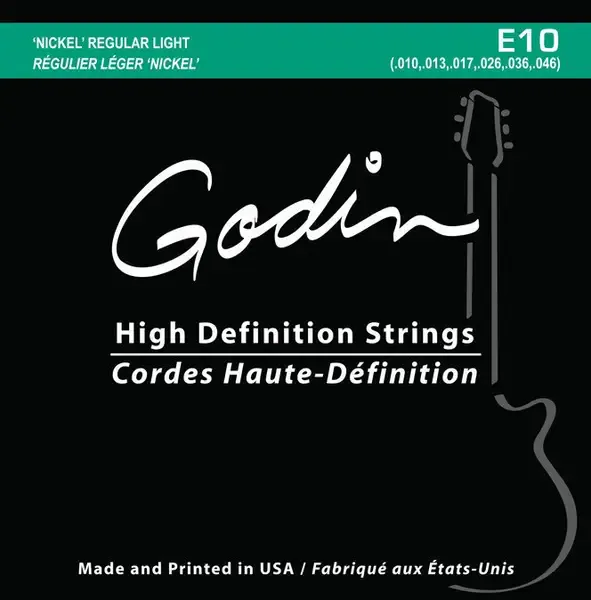 Струны для электрогитары Godin E-10 008964 10-46