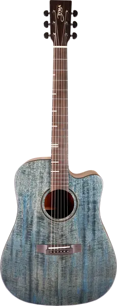 Акустическая гитара Tyma HDC-350M AB в комплекте с аксессуарами