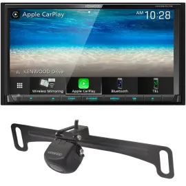 Kenwood DDX9707S 6.95" Touchscreen Receiver + 195° Backup Camera