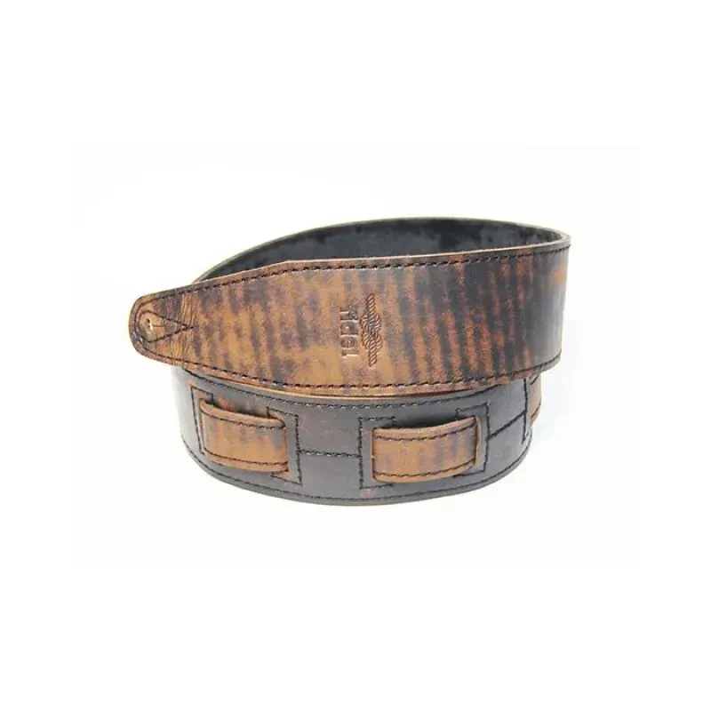 Ремень для гитары Fidel FL60041L21L Leather 21 Rusty Iron