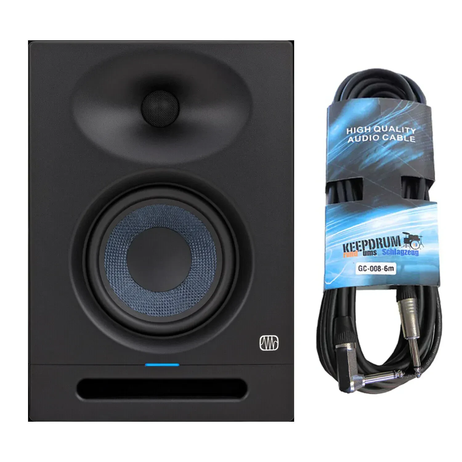 Активный студийный монитор PreSonus Eris Studio 5 Black с кабелем