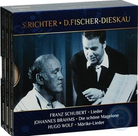СВЯТОСЛАВ РИХТЕР / DIETRICH FISCHER-DIESKAU - Шуберт / Брамс / Вольф (3CD Box)