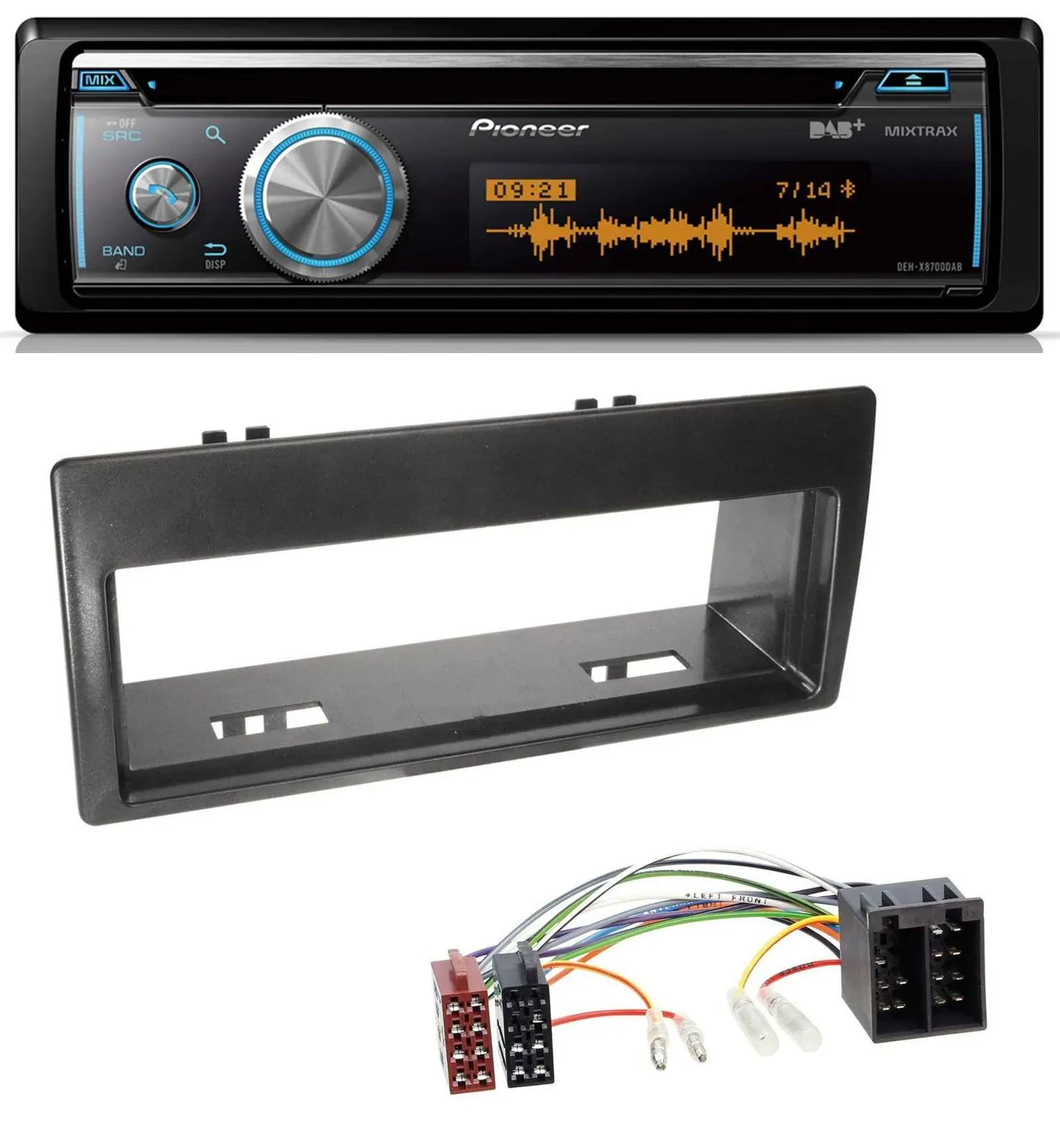 Pioneer MP3 DAB USB CD Bluetooth Autoradio für Citroen Xantia (1999-2003)