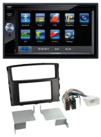 Автомагнитола Blaupunkt 2-DIN, Bluetooth, MP3, USB, AUX, SD для Mitsubishi Pajero/Shogun
