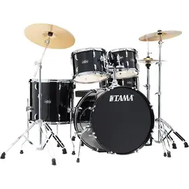 Ударная установка акустическая Tama Stagestar 5-Piece Complete Drum Kit, Black Night Sparkle w/Cymbals and Hardware
