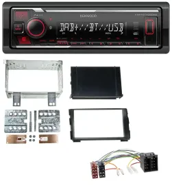 Kenwood MP3 Bluetooth USB DAB Autoradio für Kia Ceed 09-12 proCeed 11-13