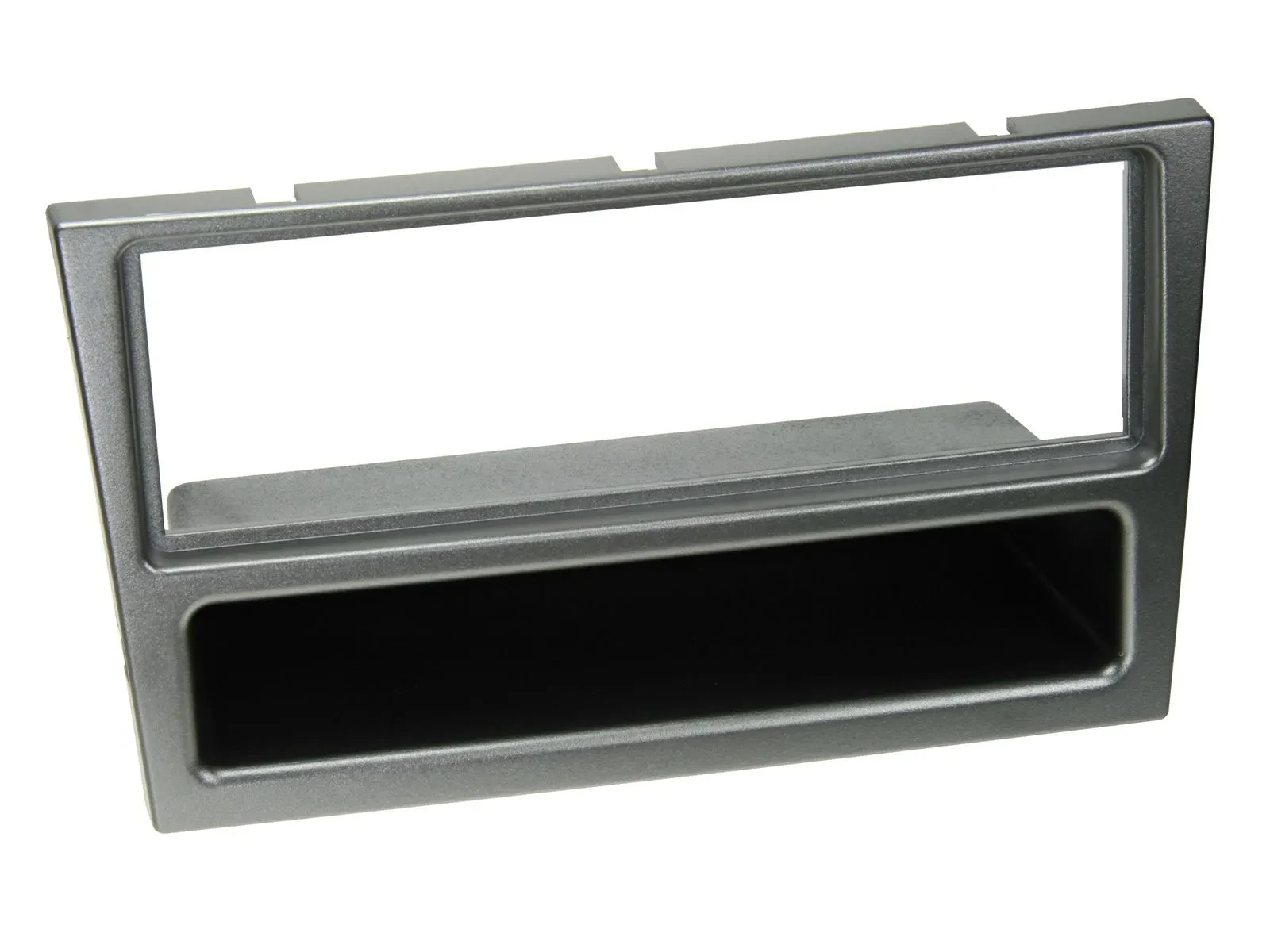 Radioblende DIN Autoradio für Opel Renault Subaru Suzuki aluminium silber