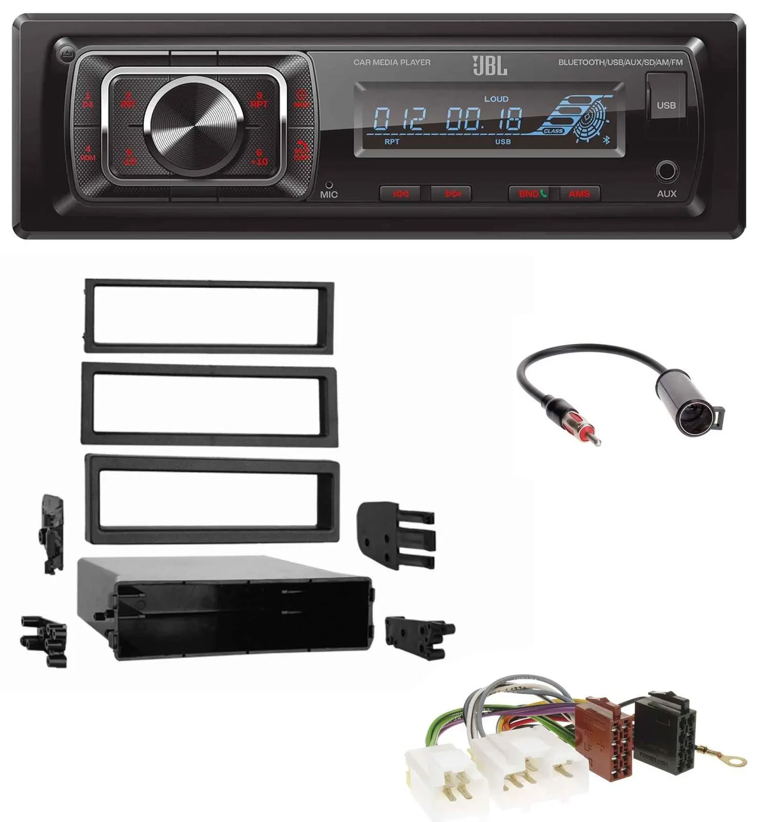 JBL SD AUX MP3 USB Bluetooth Autoradio für Nissan 200 SX 1994-1998 240 SX 1995-1