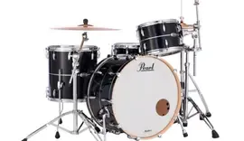 Ударная установка акустическая Pearl MCT923XSP/C Masters Maple Complete 3pc Shell Pack, Piano Black w/ Stripe