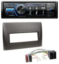 JVC Bluetooth MP3 USB DAB Autoradio für Fiat Stilo (192, 2001-2008)
