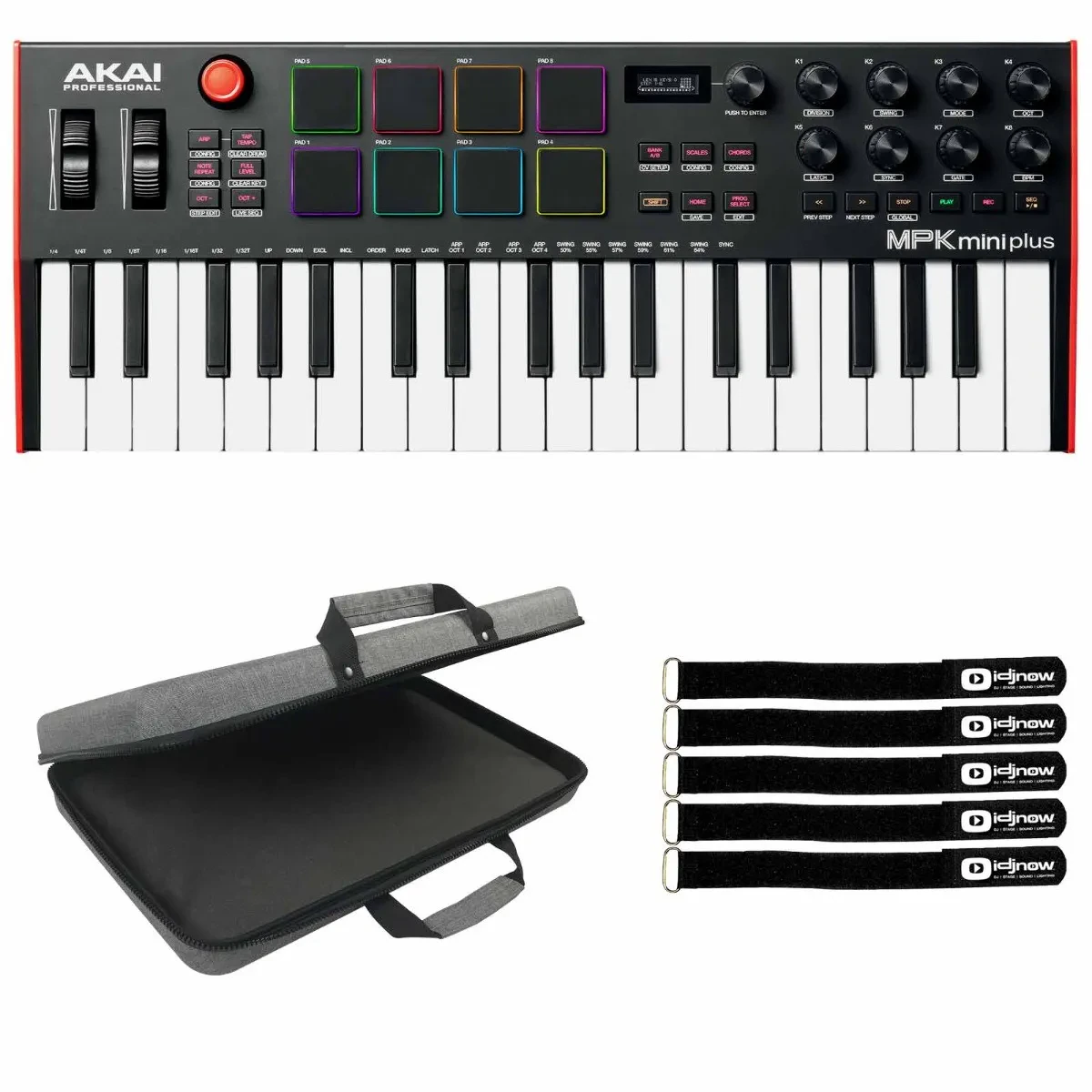 Akai MPKMINIPLUS 37-Key MPK Mini Keyboard with EVA Carrying Case