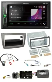 Pioneer 2DIN Lenkrad DAB USB Bluetooth Autoradio für Alfa Romeo Mito 2014-2018 s