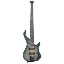 Бас-гитара Ibanez EHB1500 Headless 4-String Bass, Panga Panga FB, Cosmic Blue Starburst