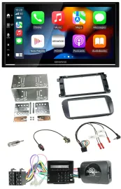 Kenwood DAB USB Bluetooth 2DIN Lenkrad Autoradio für Ford S-Max Mondeo Profi sch