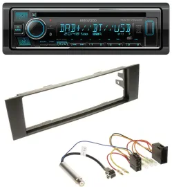 Автомагнитола Kenwood MP3 Bluetooth DAB USB CD для Audi A3 (8P, 2003–2006) ISO