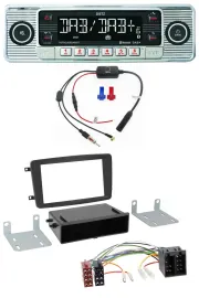 Dietz DAB USB MP3 Bluetooth Autoradio für Mercedes C-Klasse CLK Vito Viano