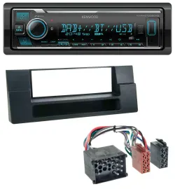Kenwood Bluetooth MP3 DAB USB Autoradio für BMW X5 E53 5er E39 Rundpin Ablagefac