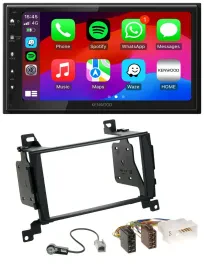 Автомагнитола для Hyundai Santa Fe (2007–2012) Kenwood 2DIN MP3 USB DAB Bluetooth