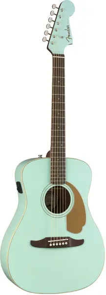 Электроакустическая гитара Fender California Malibu Player Aqua Splash