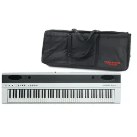 SP-2 BW Stagepiano Set, 88 Tasten, Hammermechanik, MIDI, USB, 25 Sounds, 50