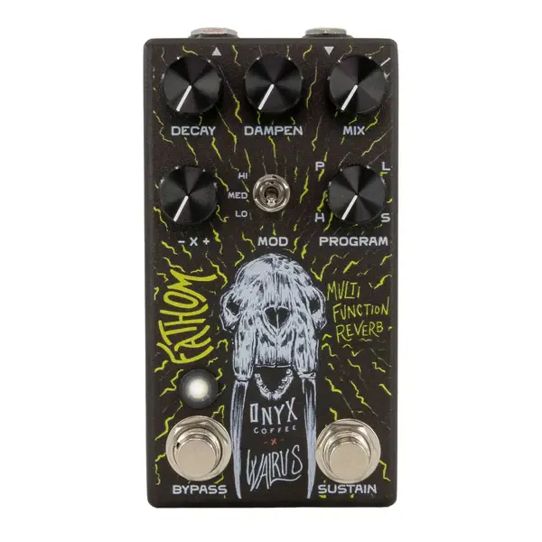 Педаль эффектов для электрогитары Walrus Audio Fathom Multi-Function Reverb Effects Pedal, Onyx Limited Edition