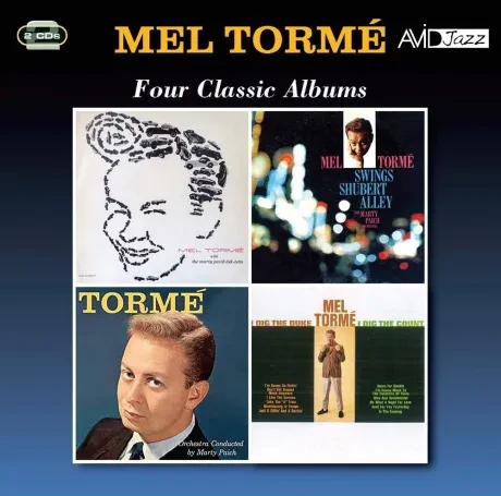 MEL TORME - With The Marty Paich Dek-Tette / Swings Shubert Alley / Torme / I Dig The Duke. I Dig The Count (2CD)