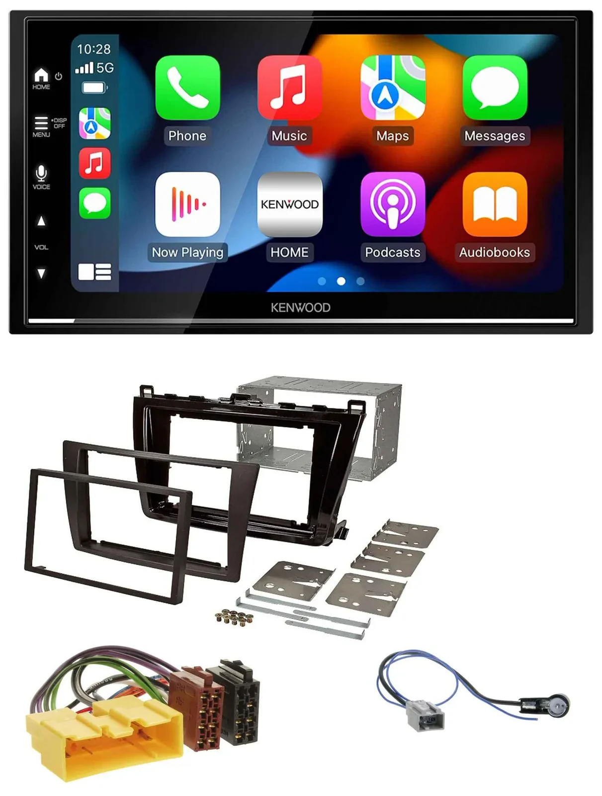 Kenwood DAB USB Bluetooth 2DIN MP3 Autoradio für Mazda 6 (208-2012)