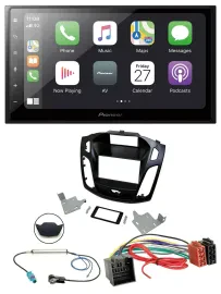 Автомагнитола для Ford Focus (с 2018) Pioneer 2 DIN, Bluetooth, DAB, USB, черный