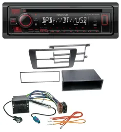Автомагнитола Kenwood MP3 CD USB Bluetooth DAB для Skoda Octavia II 2004–2013, Yeti