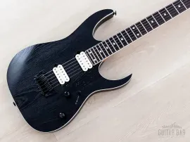 Б/У Электрогитара Ibanez Prestige RGR652AHBF-WK Weathered Black (2017) с кейсом