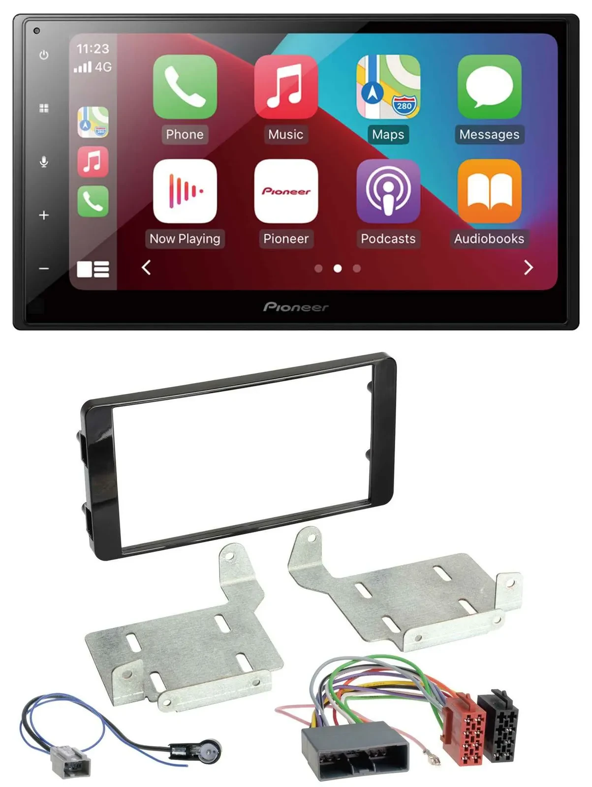 Pioneer USB MP3 DAB 2DIN Bluetooth Autoradio für Mitsubishi ASX (ab 2015)