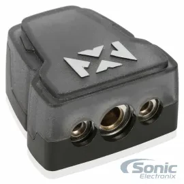 NVX XBTU Universal Positive/Negative Battery Terminal Clamp Satin Chrome