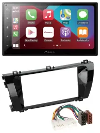 Pioneer USB MP3 DAB 2DIN Bluetooth Autoradio für Toyota Corolla (ab 2014)