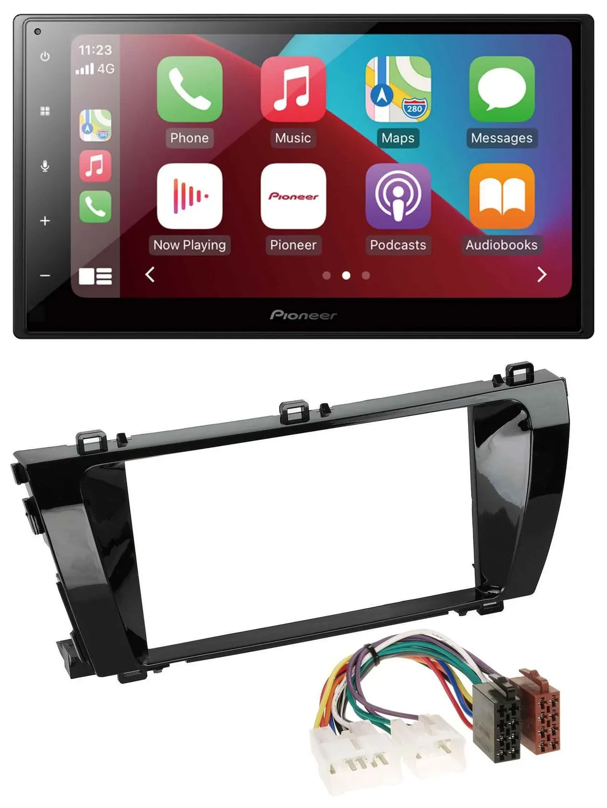 Pioneer USB MP3 DAB 2DIN Bluetooth Autoradio für Toyota Corolla (ab 2014)