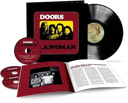 Виниловая пластинка The Doors - L.A. Woman (50th Anniversary Deluxe Edition) [New Vinyl LP] Oversize