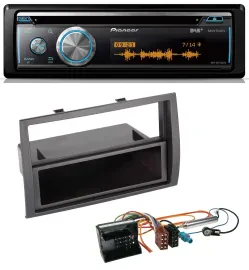 Автомагнитола Pioneer DAB USB CD Bluetooth для Citroen Jumper 2006–2011, Quadlock