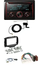 Pioneer 2DIN MP3 DAB USB CD Bluetooth Autoradio für Toyota Aygo (2014-2021)