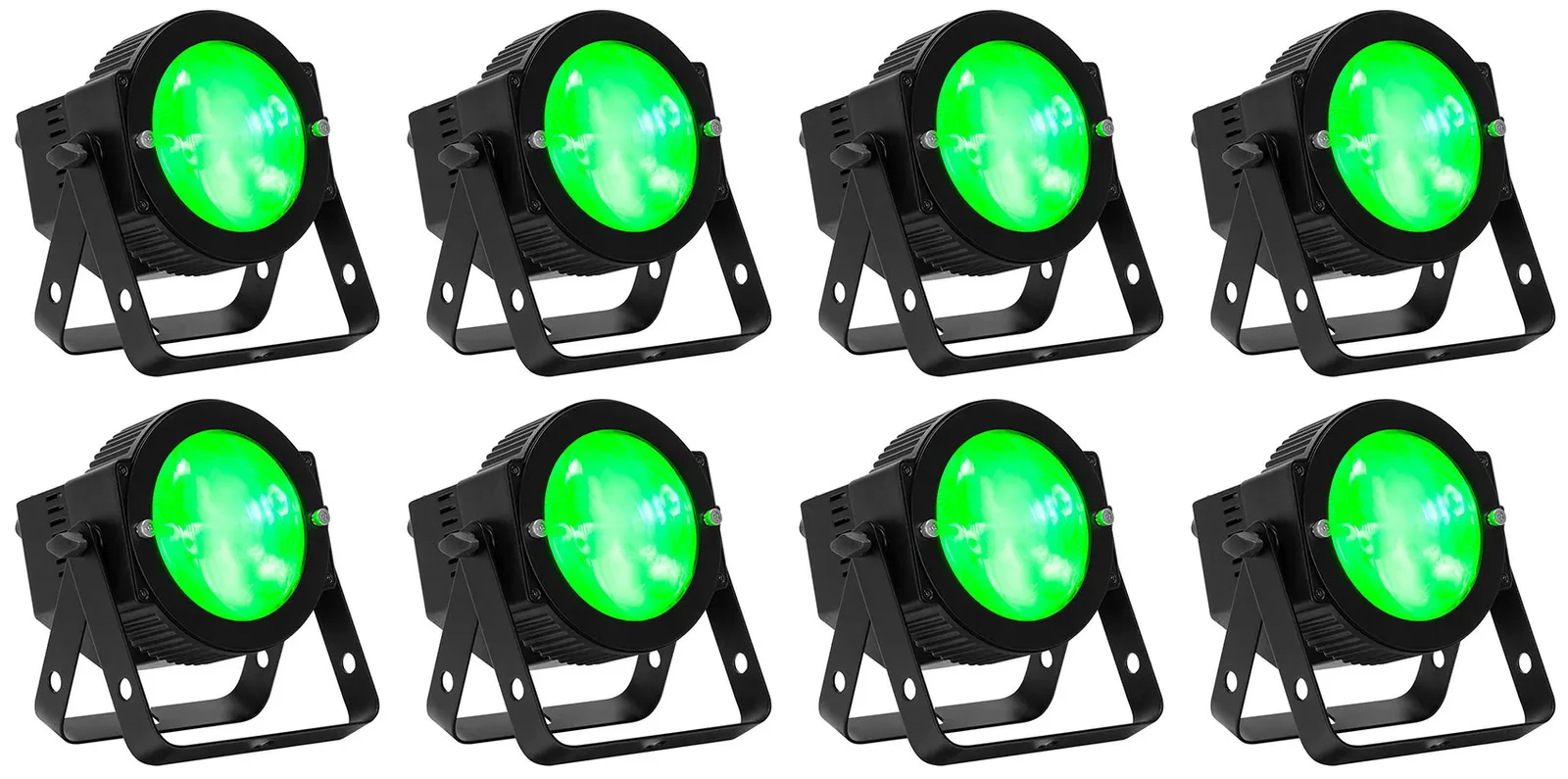 Прибор смены цвета American DJ Dotz Par RGBL COB DMX (8 штук)