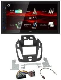 JVC USB Bluetooth MP3 DAB 2DIN Autoradio für Ford Transit 2012-2018 Display Conn