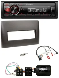 Автомагнитола Pioneer Bluetooth USB DAB для Fiat Stilo 2001–2007, черная