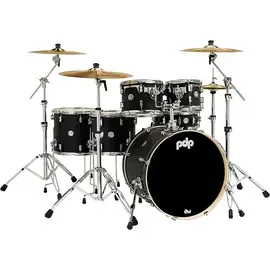 Ударная установка акустическая PDP by DW Concept Maple 6-Piece Shell Pack with Chrome Hardware Carbon Fiber