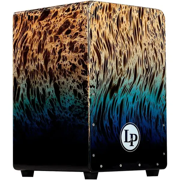 Кахон Latin Percussion Performer String Cajon Blue Fade